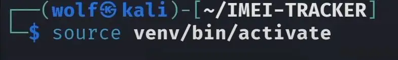 activate env