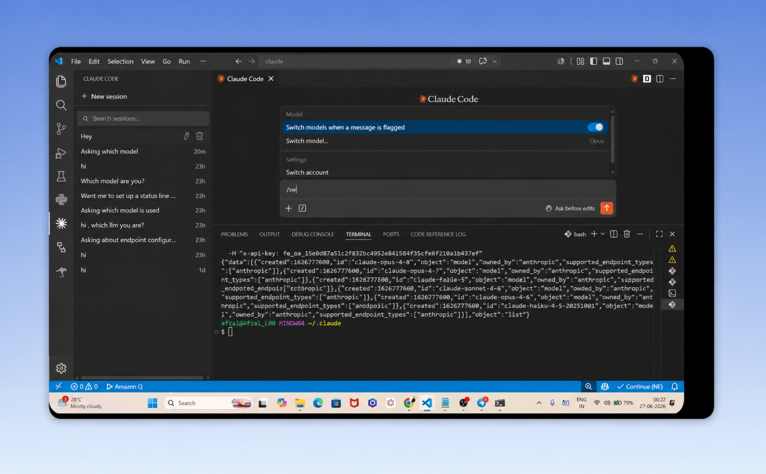 Get Claude Code 4.8 Free in VS Code With a Third-Party API Key